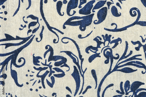 Obraz na płótnie Material dyed batik background