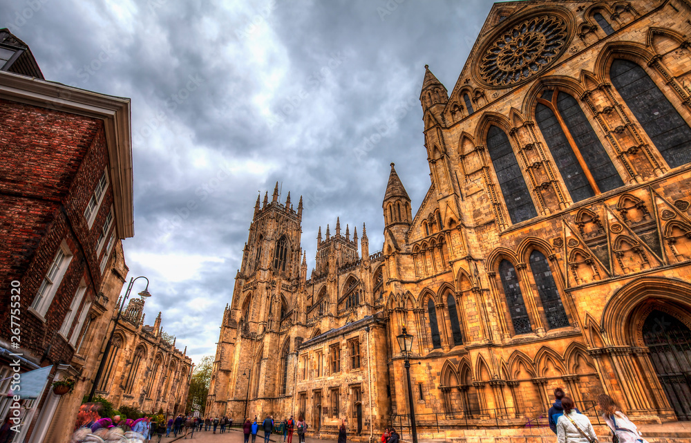 Fototapeta premium York Minster Cathedral, Yorkshire, Great Britain.