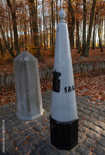 Vaals Netherlands border of 3 countries Belgium Netherlands Germany Drielandenpunt photo