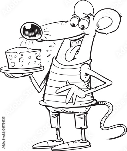 Mouse and cheese