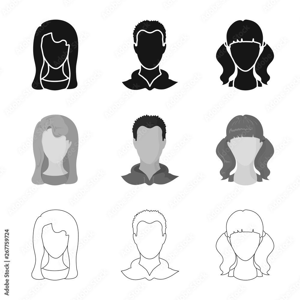 Isolated object of professional and photo sign. Set of professional and profile vector icon for stock. Isolated object of professional and photo sign. Set of professional and profile vector icon for stock.