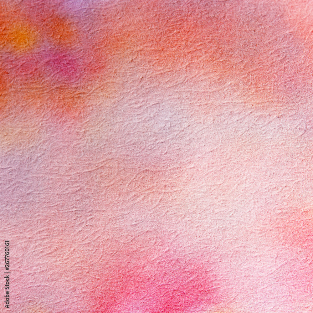 Fototapeta premium Abstract Watercolor Background. Bright Colorful Hand Paint Art on White Paper Background.