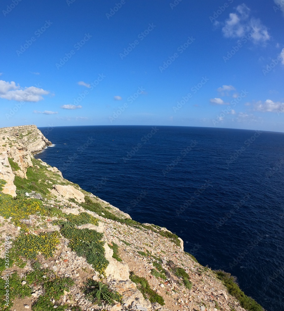 Fototapeta premium mare e cielo a Lampedusa