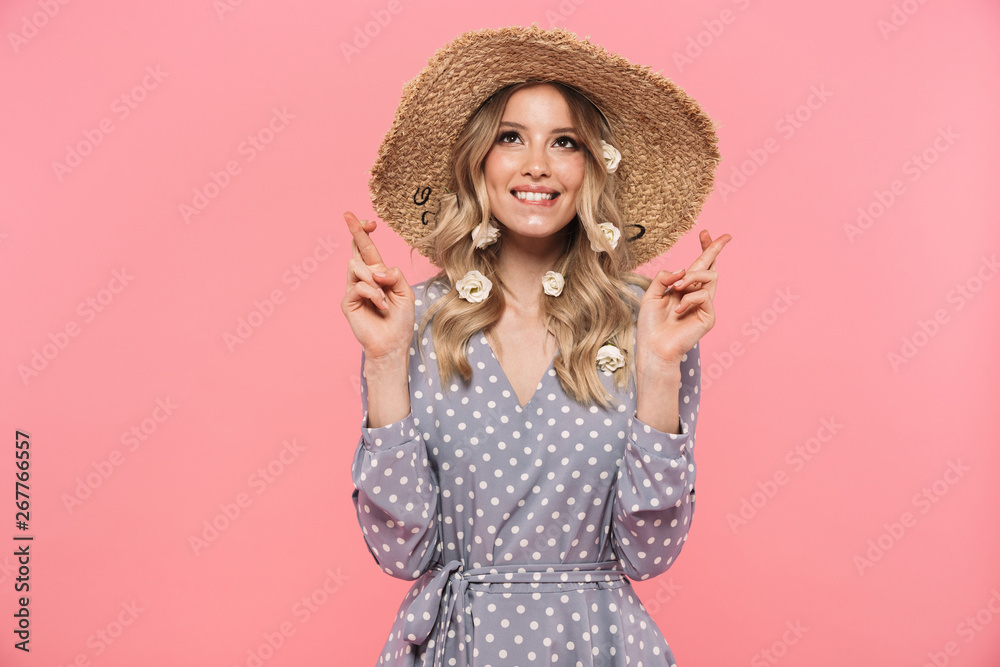 Portrait of a beautiful young blonde woman Portrait of a beautiful young blonde woman