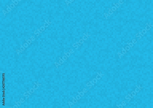 Vector seamless texture mosaic with meny blue squares