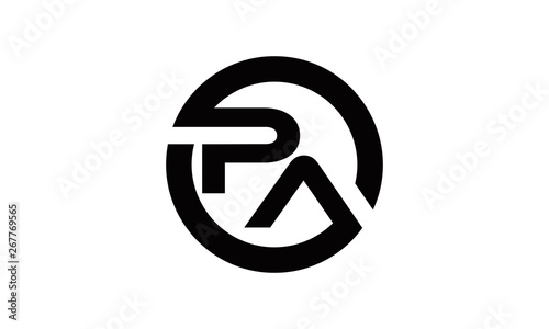 circle P&A logo letter