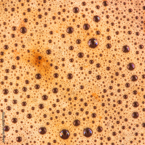 Coffee foam closeup background