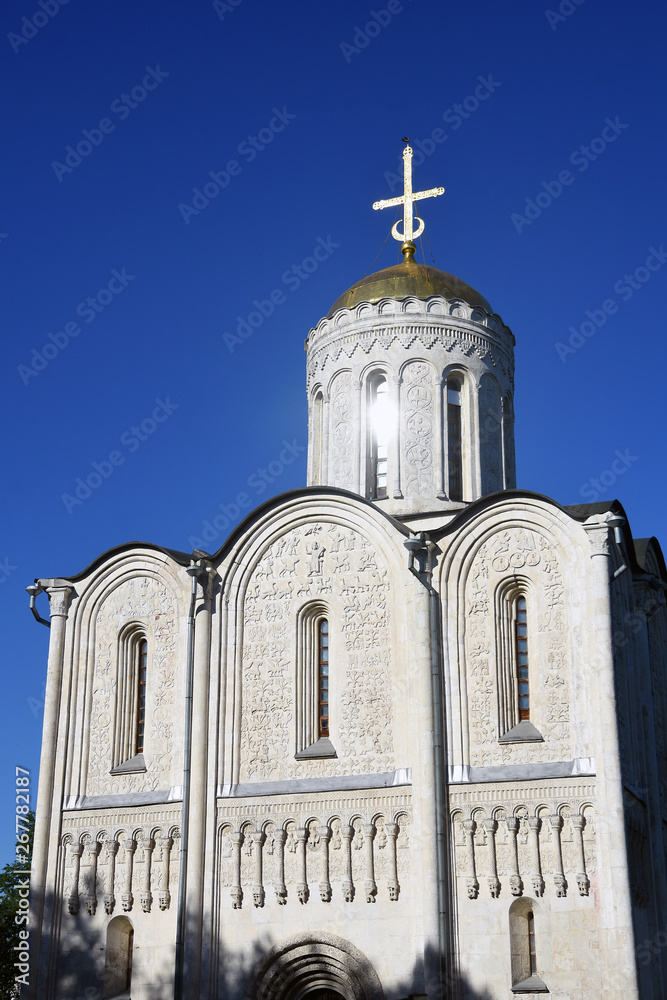 Fototapeta premium Saint Demetrius cathedral in Vladimir city, Russia.