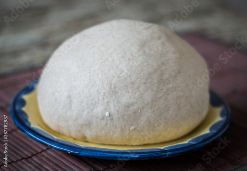 Raw Sourdough Bread Dough