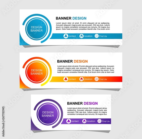 vector template for web design