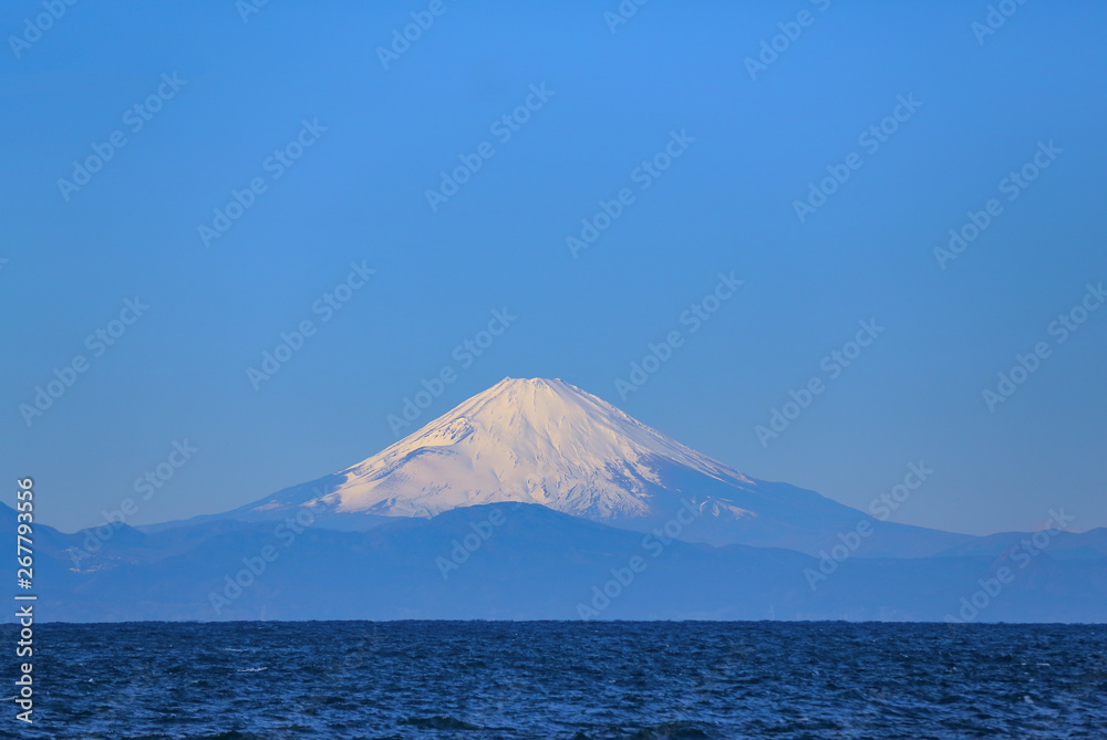 冬の富士山