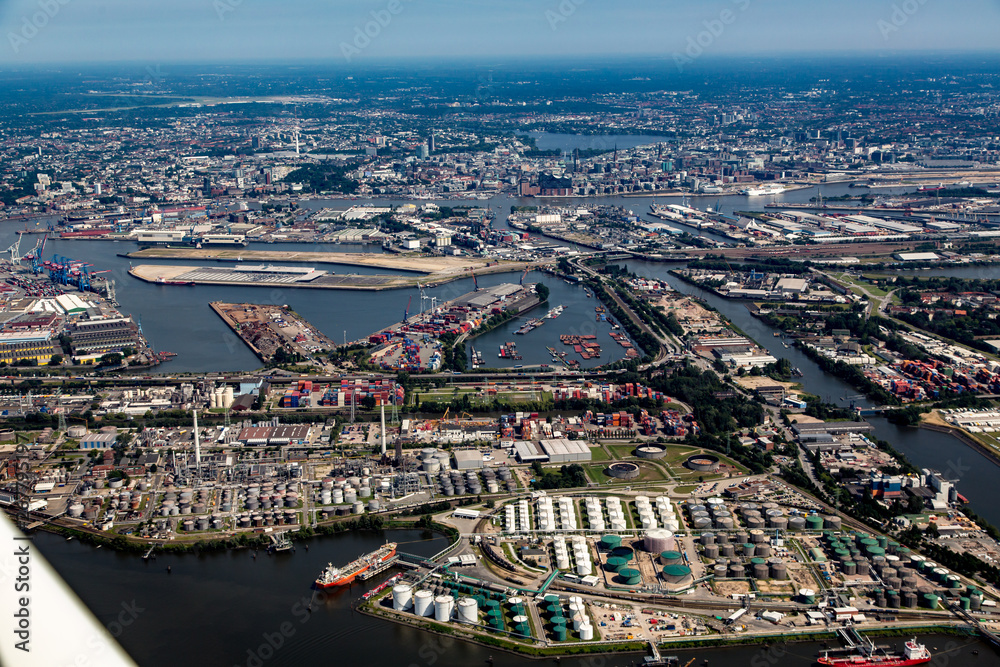 Fototapeta premium Hamburg Hafen