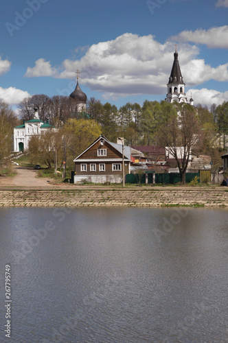 Holy Dormition convent (Alexandrov kremlin) in Alexandrov town. Russia