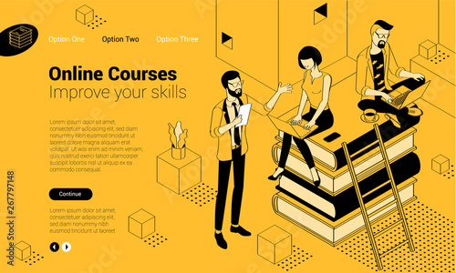 online education concept