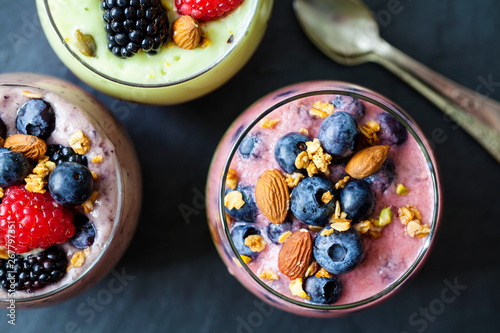 Mixed berry smoothie