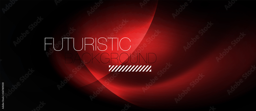 Shiny neon circles abstract background Shiny neon circles abstract background