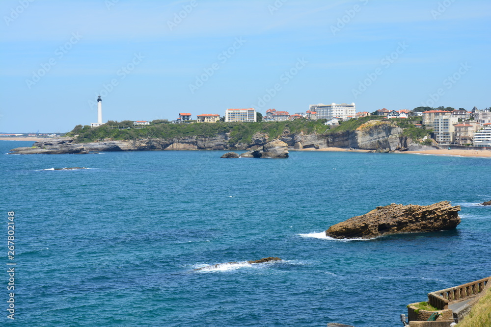 Vue Panoramique Biarritz Pays Basque France