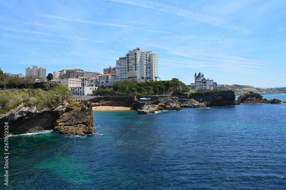 Biarritz Plage du Port Vieux Pays Basque France
