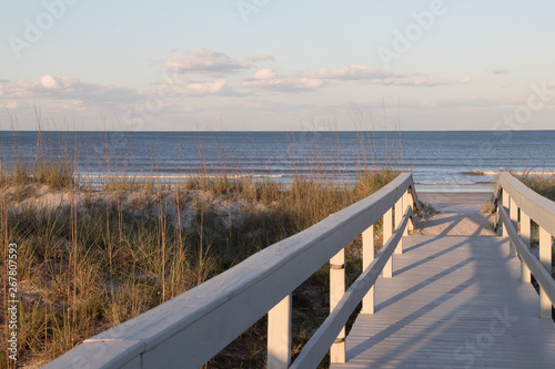 path to the beach Bryn Mar Ocean Resort, St Augustine photo