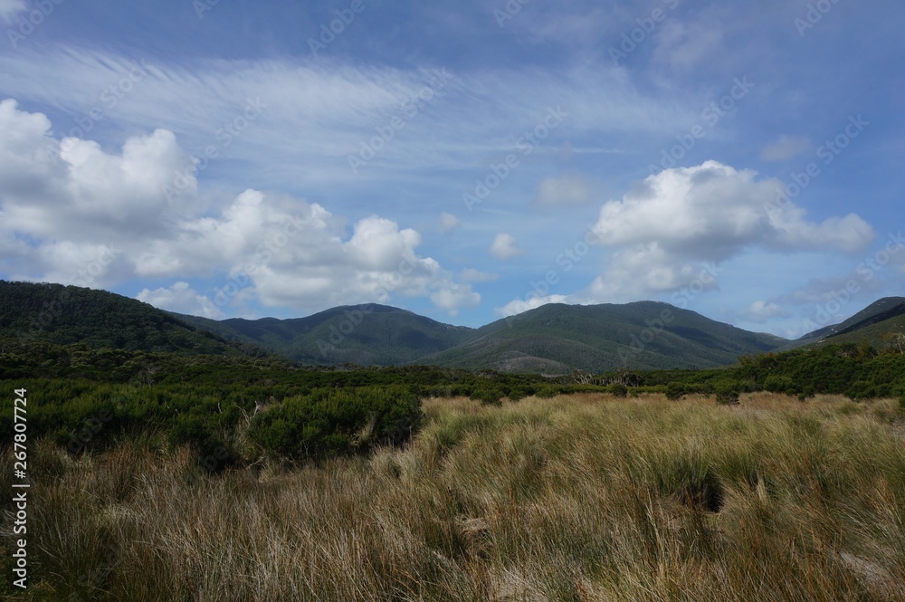 landscape with mountains and clouds landscape with mountains and clouds