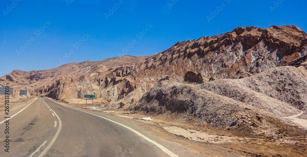 Valle de la Luna in Chile, Atacama desert