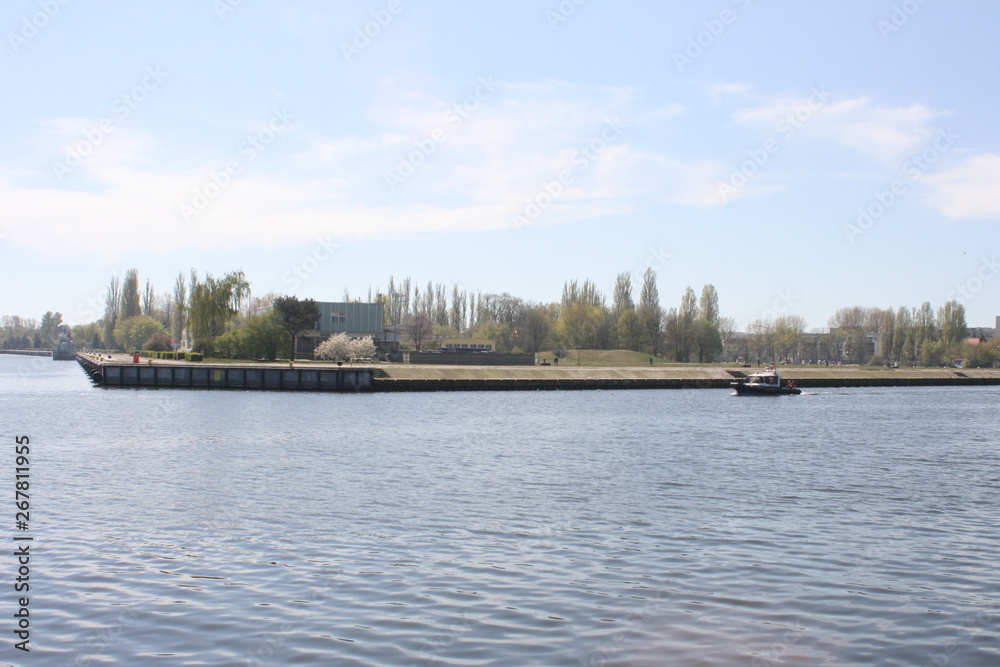 Fototapeta premium Im Hafen von Swinemünde