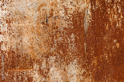 oxidized metal background texture old rusty grunge iron rust brown dirty corrossion steel copper metallic material 