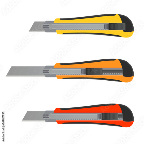 Break-Off Blade Color Box Cutters