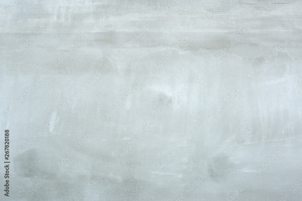 Obraz premium Textured background of old gray cement wall. Surface ready for plastering and painting. Building, constructing.