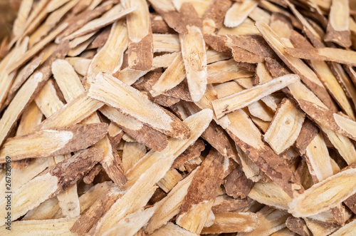 group stacks of traditional Chinese medicine