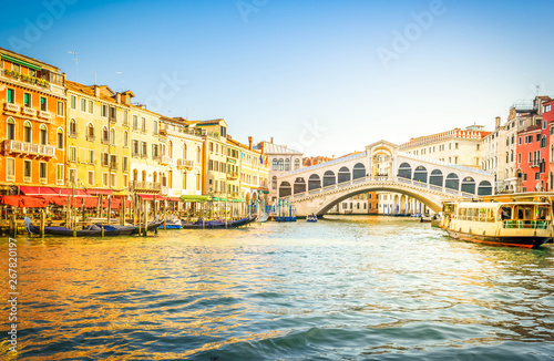 Rialto bridge, Venice, Italy