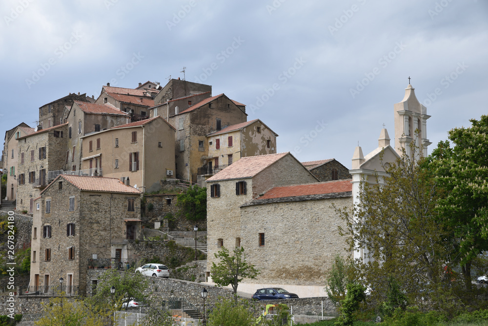 Village de Tralonca en Corse