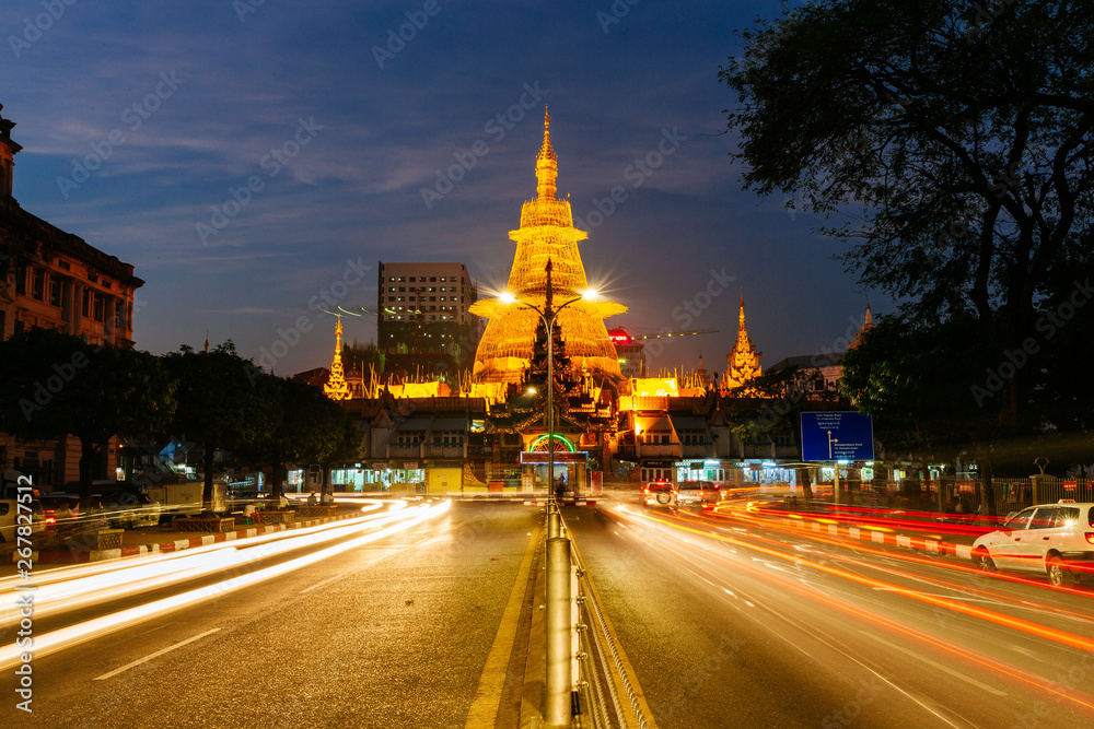 Pagoda in Yangon