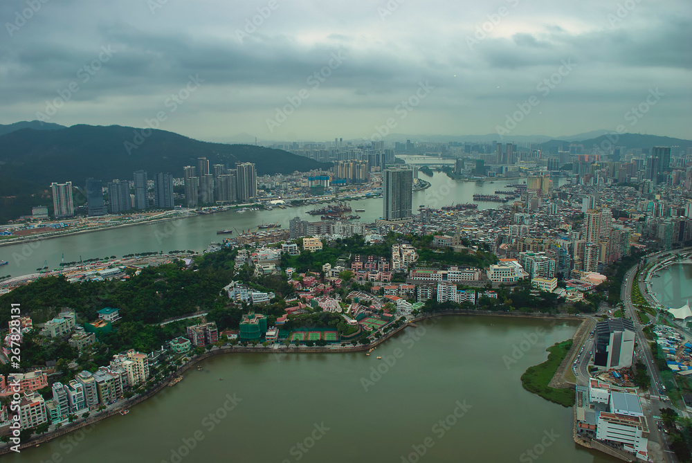 Views of the Macau from the Macau Tower