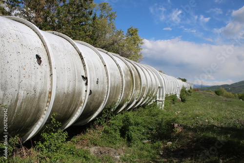 industrial pipes and tanks