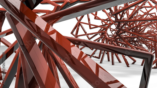 Abstract background of thre...