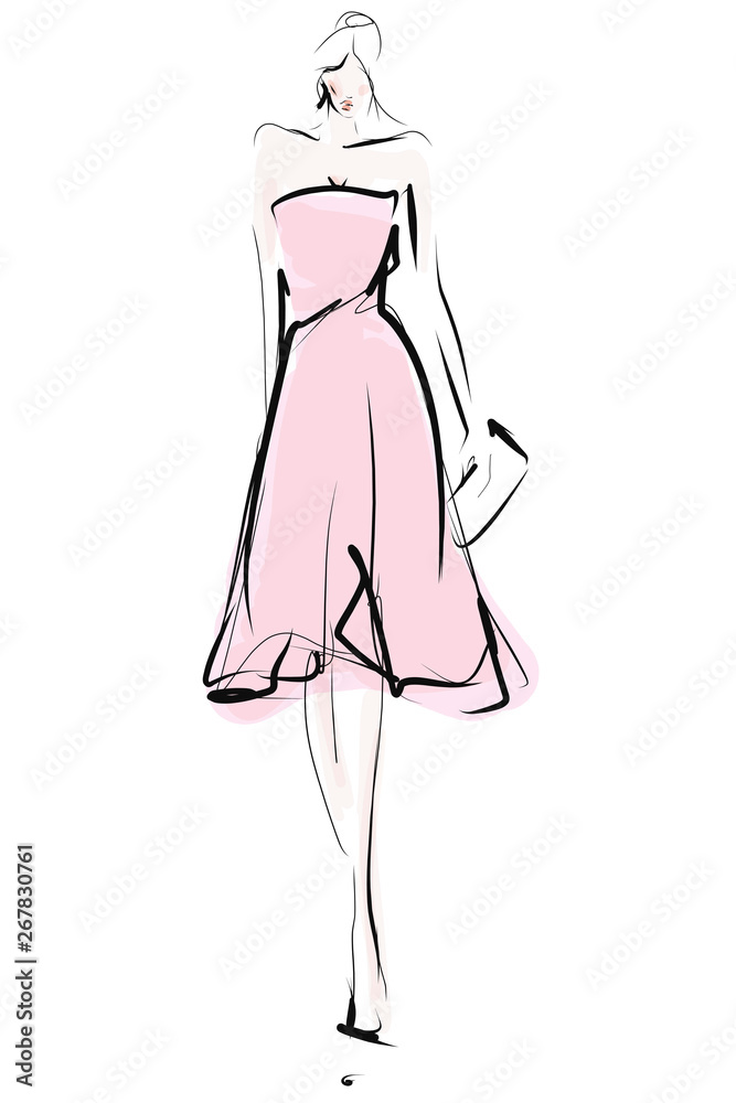 Top 81+ fashion silhouette sketch best in.eteachers