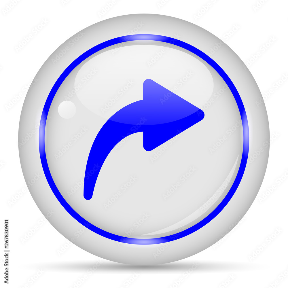 Next icon. White glossy round vector icon in eps 10. Editable modern design internet button on white background. Next icon. White glossy round vector icon in eps 10. Editable modern design internet button on white background.