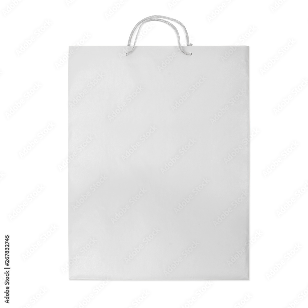 white paper bag white paper bag