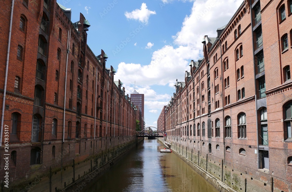 Kanal in Hamburg