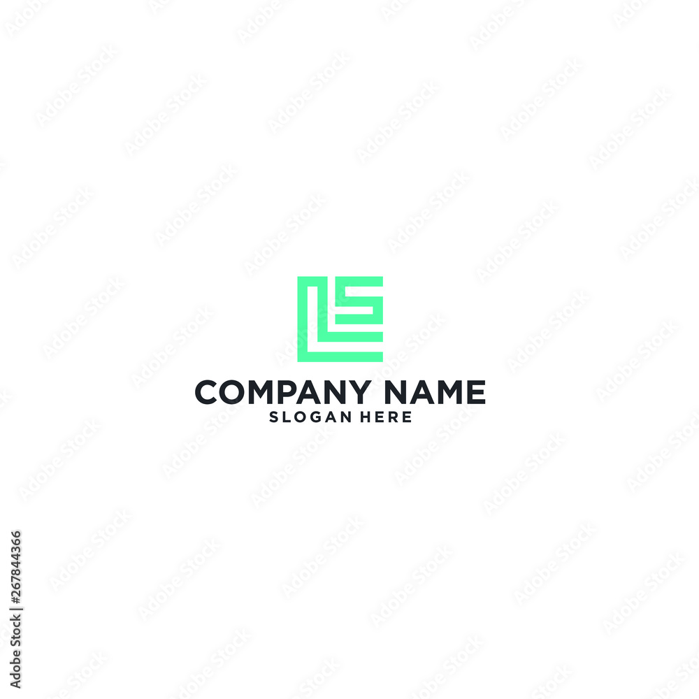 Letter L and S Initial logo Design Inspiration Letter L and S Initial logo Design Inspiration