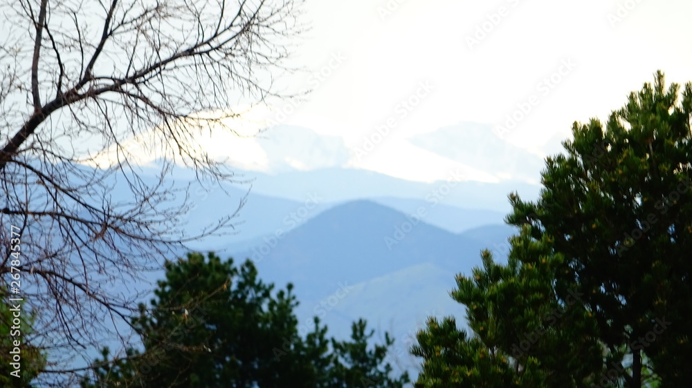 The Rockies from Denver, Colorado