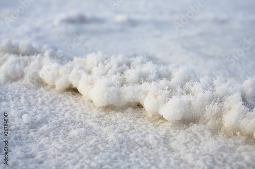 Sea salt texture  © Jantira