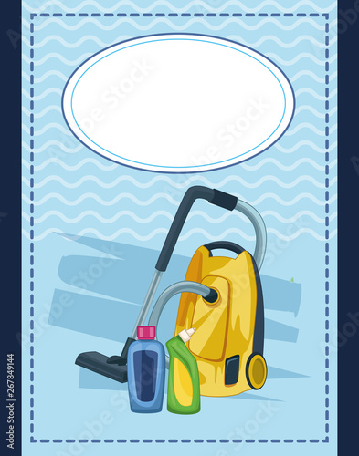housekeeping cleaning cartoon