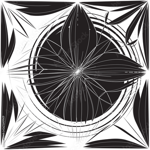 Abstract floral background