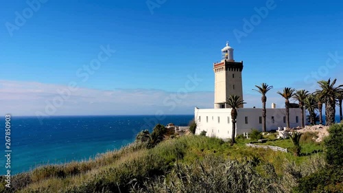 Cape Spartel, promontory at the entrance to the Strait of Gibraltar, 12 km West of Tangier, Morocco