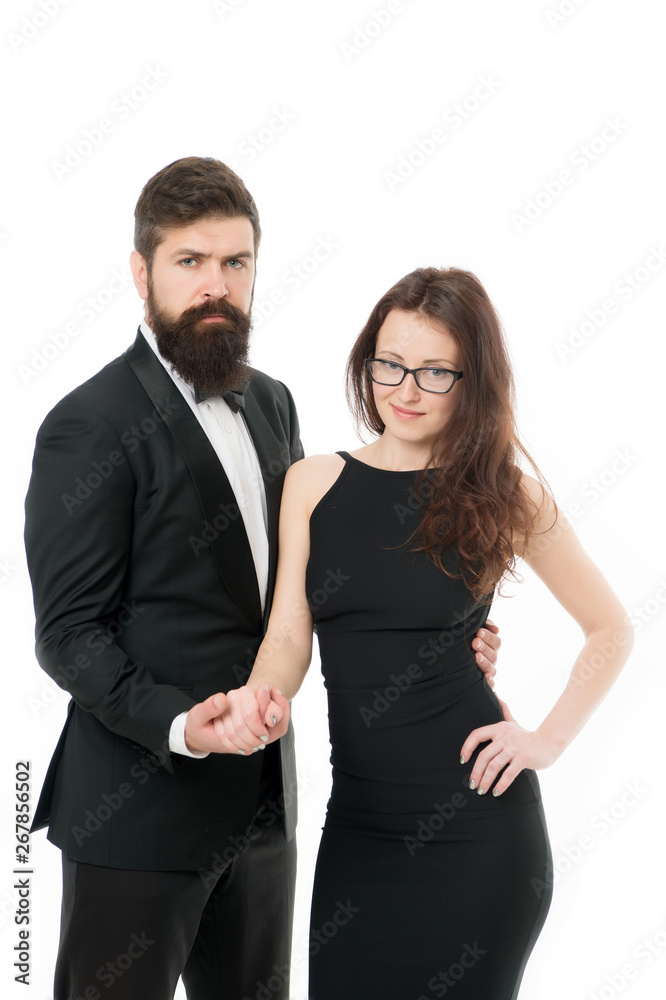 Man and woman elegant dressed ready for night out. Celebrate anniversary. Romantic couple wear formal clothes. Couple in love romantic date. Couples bucket list. Cuddling with darling. Tender hug Man and woman elegant dressed ready for night out. Celebrate anniversary. Romantic couple wear formal clothes. Couple in love romantic date. Couples bucket list. Cuddling with darling. Tender hug