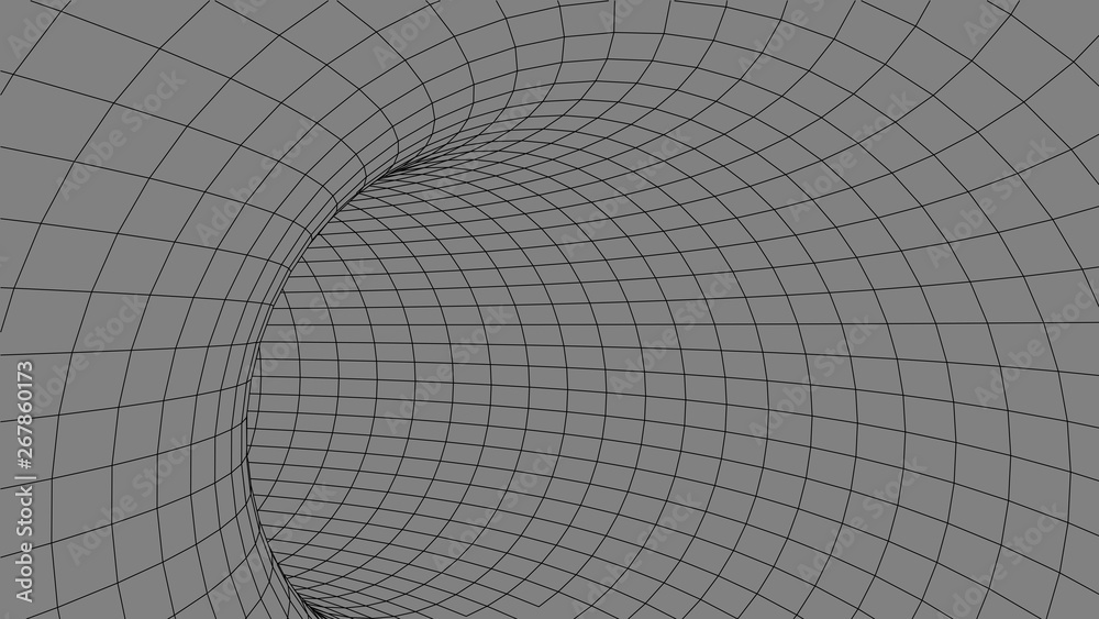 Obraz premium Abstract vector wireframe landscape. Abstract mesh background. Polygonal mountains. Vector illustration.