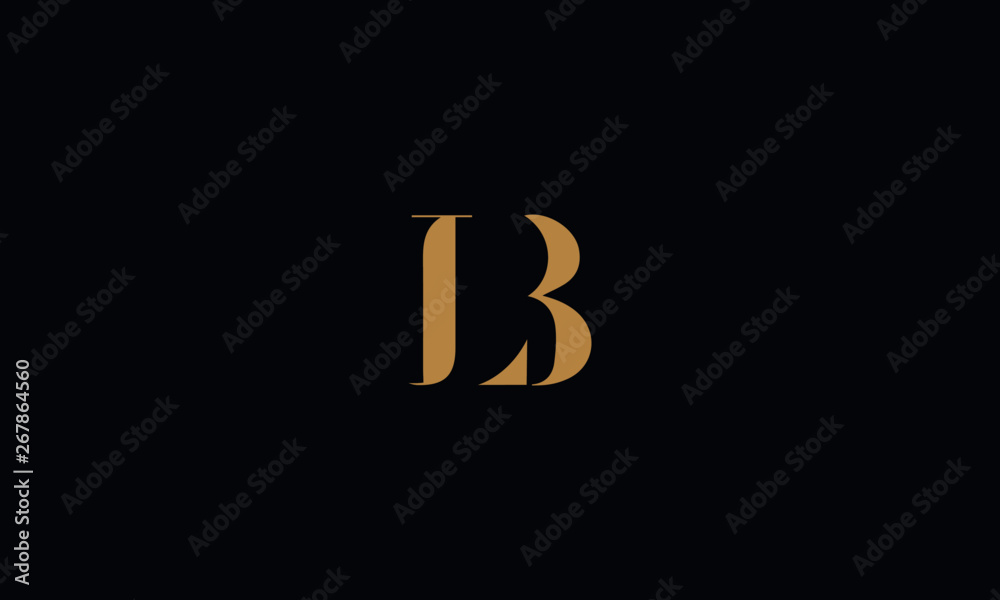 LB logo design template vector illustration LB logo design template vector illustration