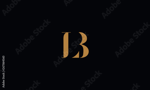 LB logo design template vector illustration